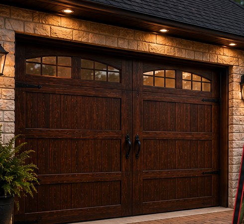 Garage Doors — Houston, TX door refinishing & restoration